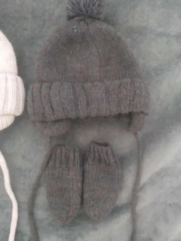 Bonnet bébé hiver - photo numéro 3