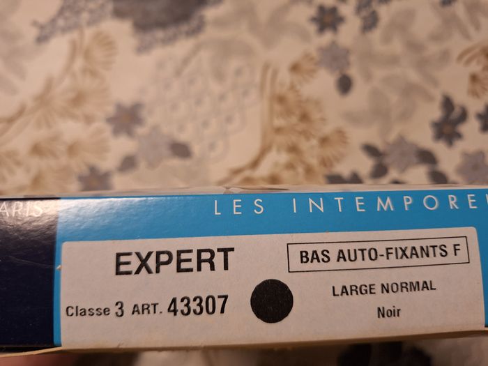 Lot de 2 paires de bas de contention Sigvaris Classe 3 noirs - photo numéro 8