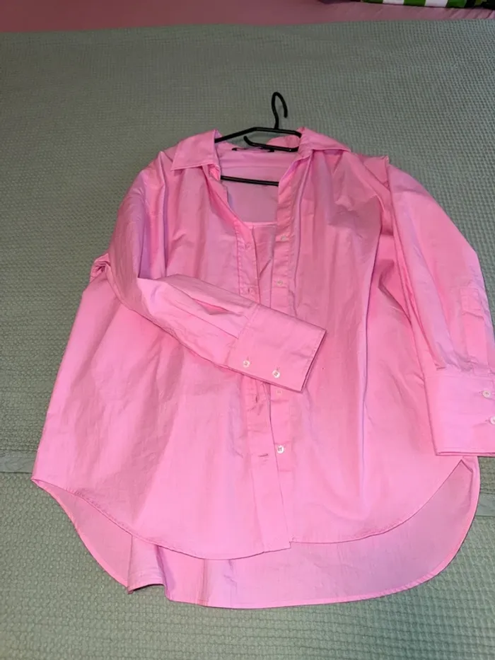 Chemise Zara rose Taille xs - photo numéro 3