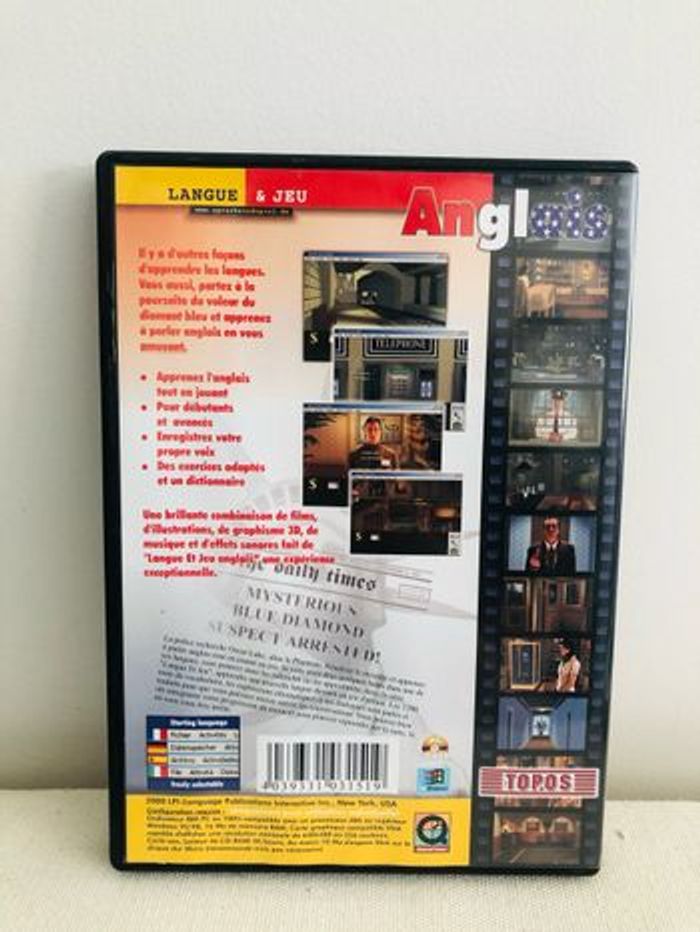 Cd jeu enquête anglais langue & jeu - photo numéro 3
