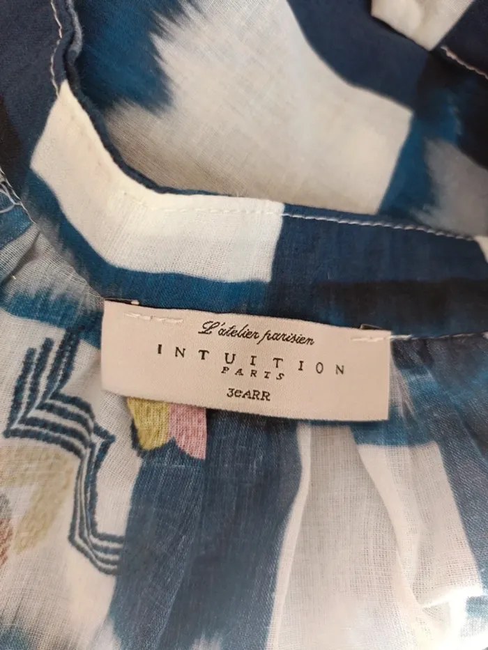 Chemise en voile de coton Intuition - photo numéro 6