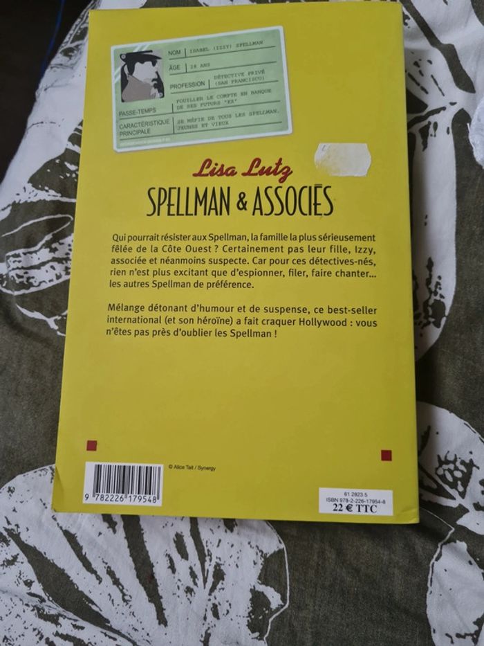 Livre quasi neuf spellman et associés - photo numéro 3