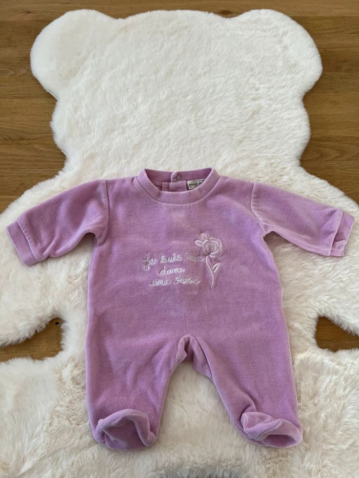 Lot de 2 pyjamas velour - photo numéro 2