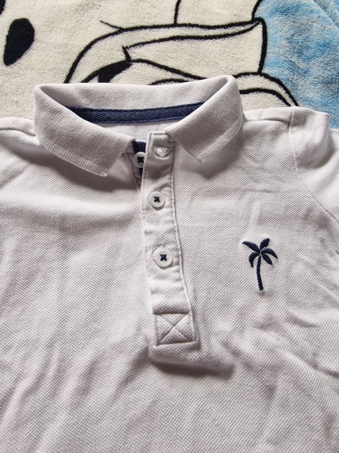 Polo blanc 9M - photo numéro 4