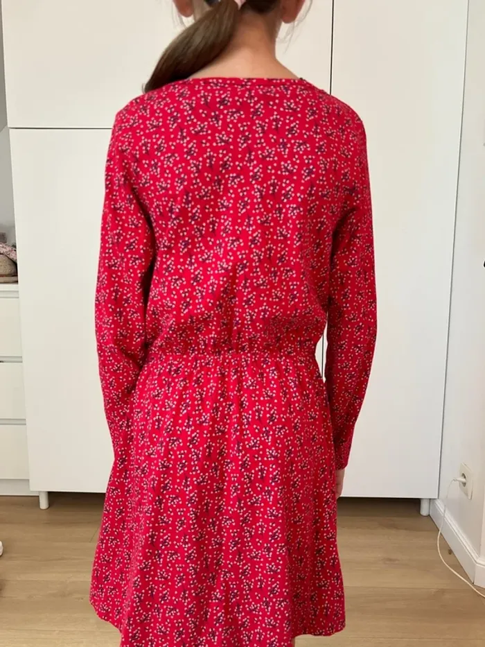Robe en coton rouge - photo numéro 3