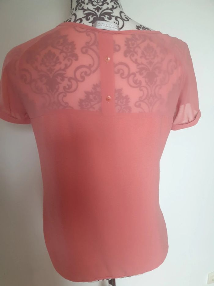 Haut effet crêpe couleur pastel - photo numéro 2