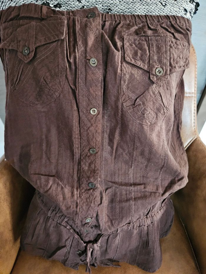 Haut bandeau marron - photo numéro 2