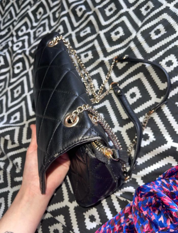 Sac à main noir Valentino avec bandoulière - photo numéro 6