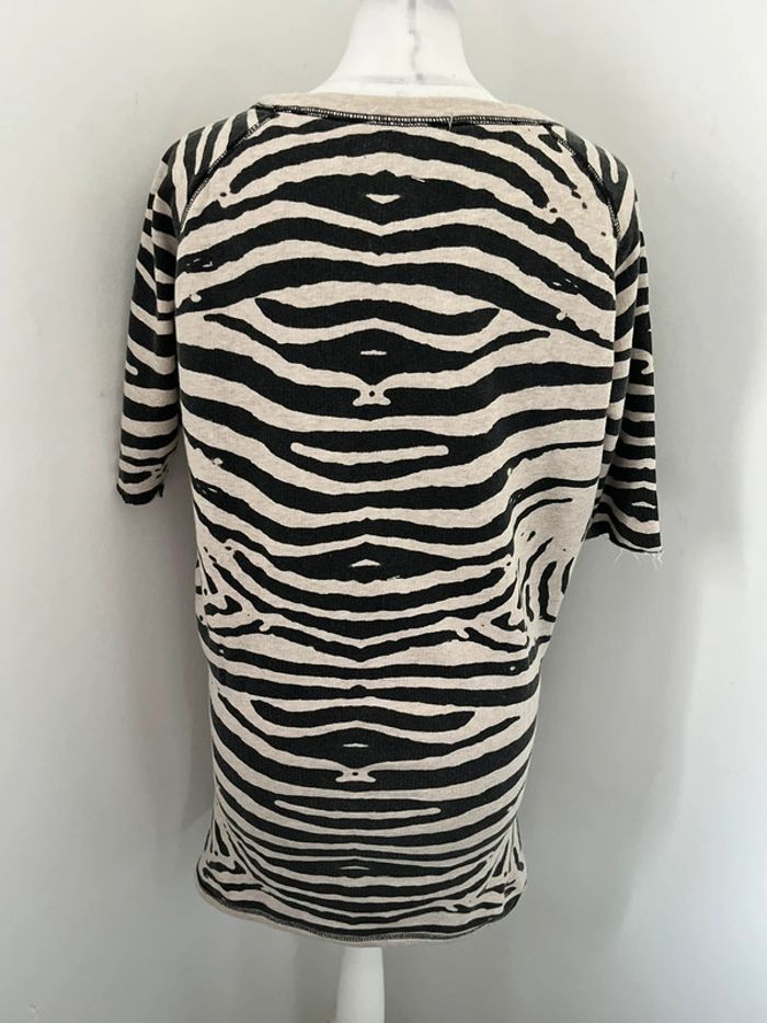Robe sweat zébrée Maje S - photo numéro 5
