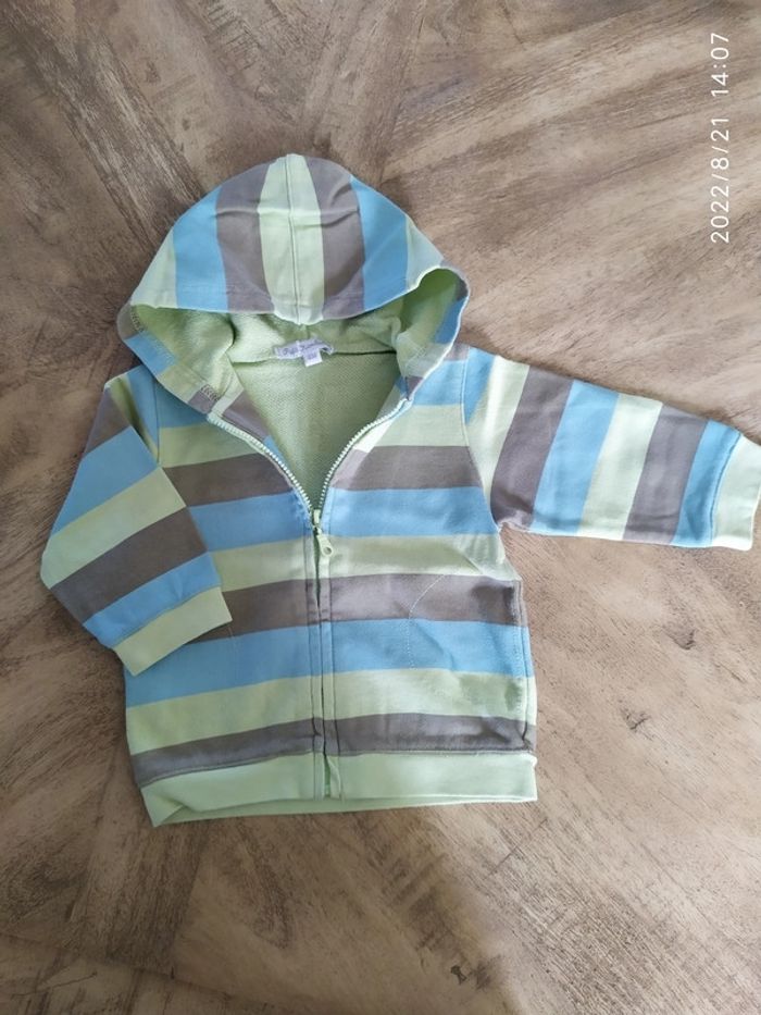 Gilet zippé 6 mois - photo numéro 3