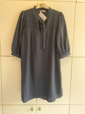 Robe bleu Marine oversize xs camaïeu