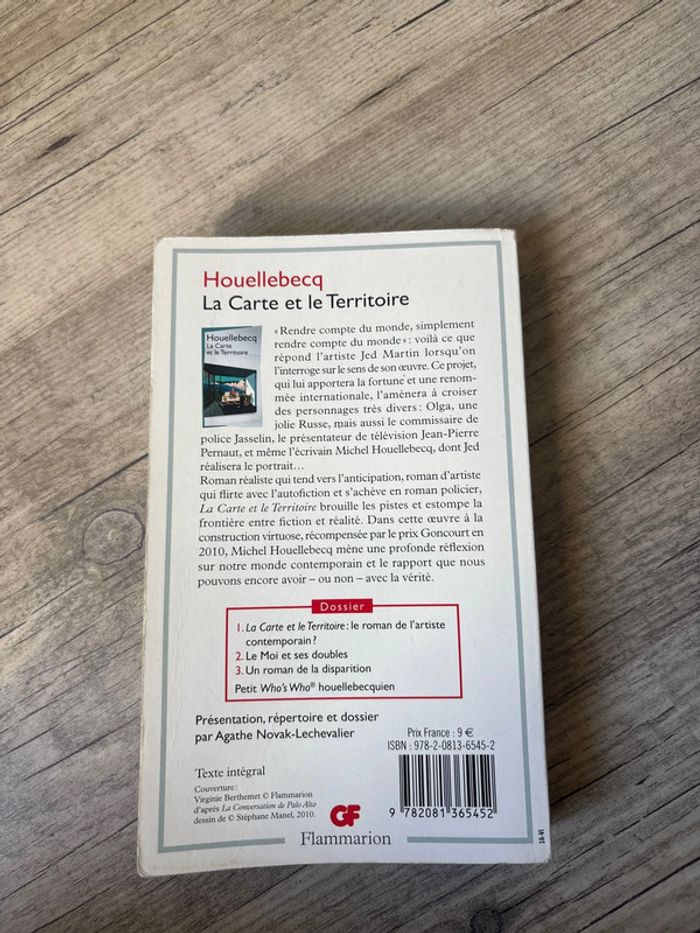 La carte et le territoire - Houellebecq - photo numéro 2