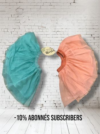 2 jupes tulles 18 mois Kiabi