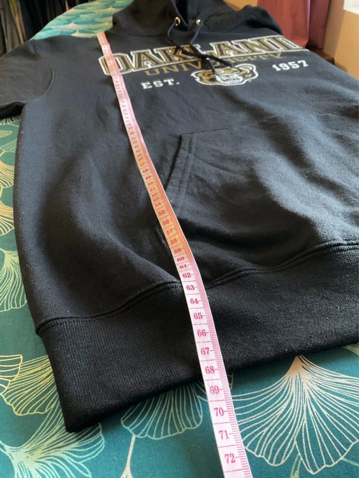 Sweat universitaire à capuche noir pour homme Champion Oakland Golden Grizzlies taille S 245 - photo numéro 9