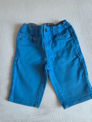 Short bleu Tape à l'oeil garçon 5 ans