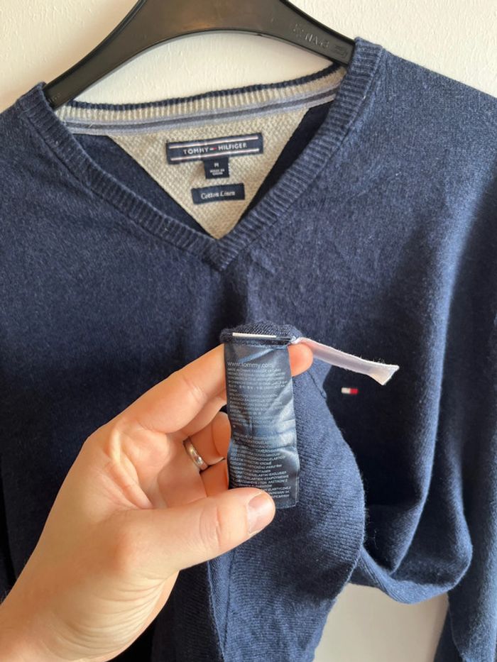Pull Tommy Hilfiger classique taille M homme - photo numéro 4