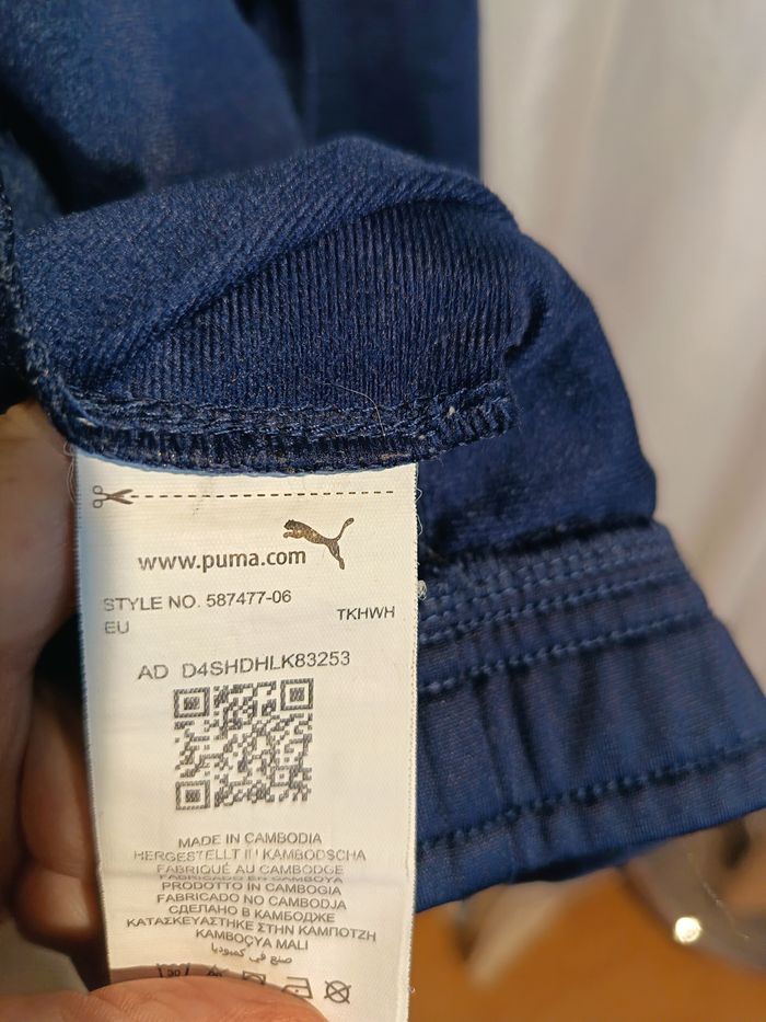 veste bleue de PUMA 14 ans réf 89 D19 - photo numéro 5