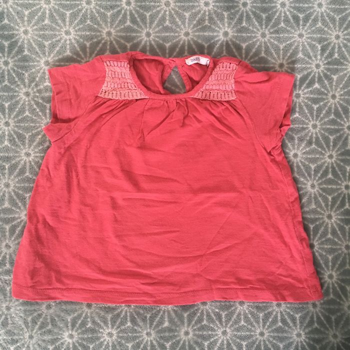Teeshirt Boutchou rose - 18 mois