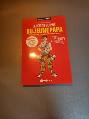 Livre guide de survie du jeune papa
