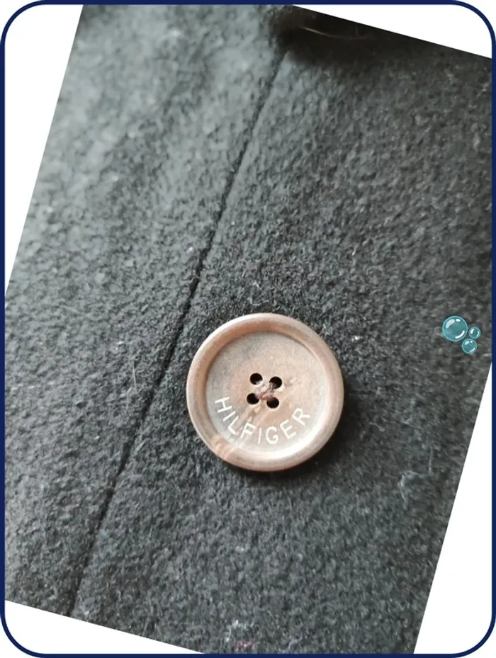Manteau noir tommy Hilfiger - photo numéro 2