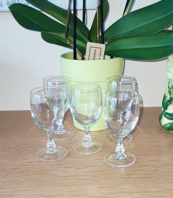 🍷5 Verres à pied 🍷