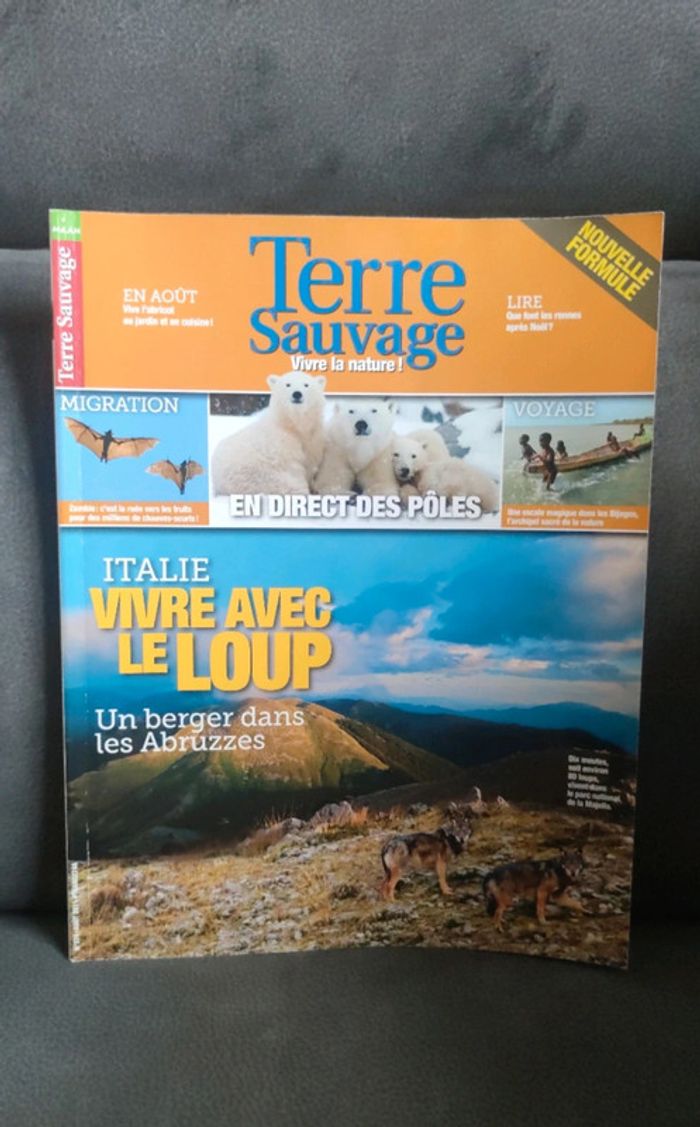Magazine Terre sauvage numéro 274 Août 2011