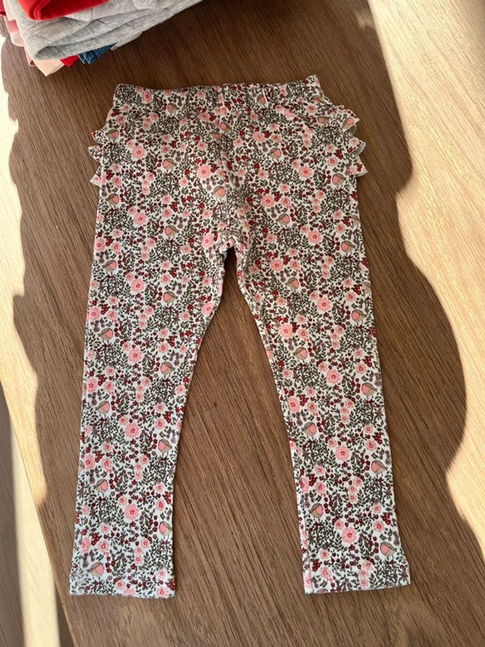 Lot de 2 leggings T.24m