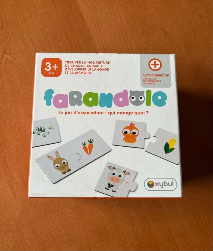 Jeu Farandole qui mange quoi ? Oxybul