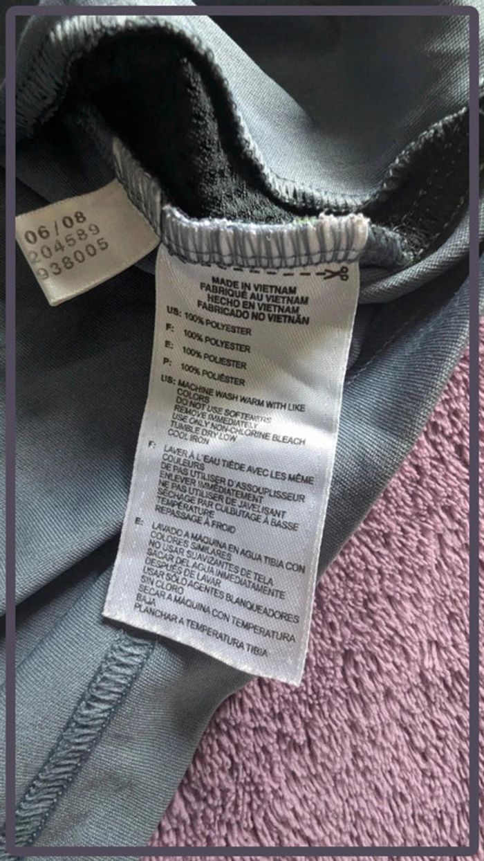 T-shirt adidas taille XXL homme gris - photo numéro 4