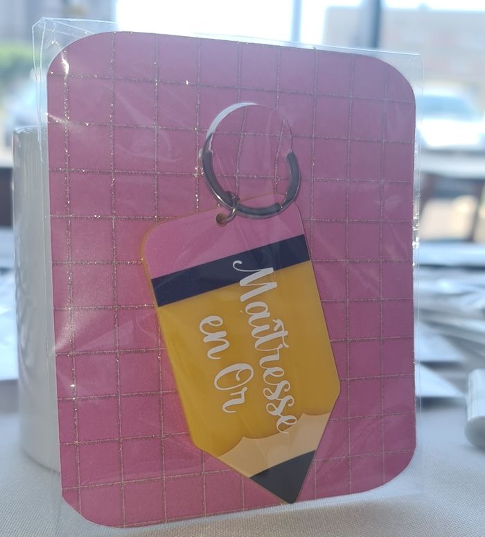 Porte clé maîtresse en or