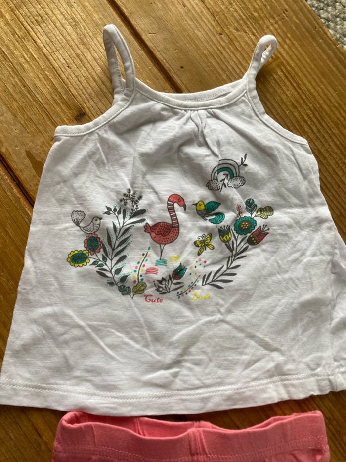 Ensemble haut bretelle leggings - photo numéro 3