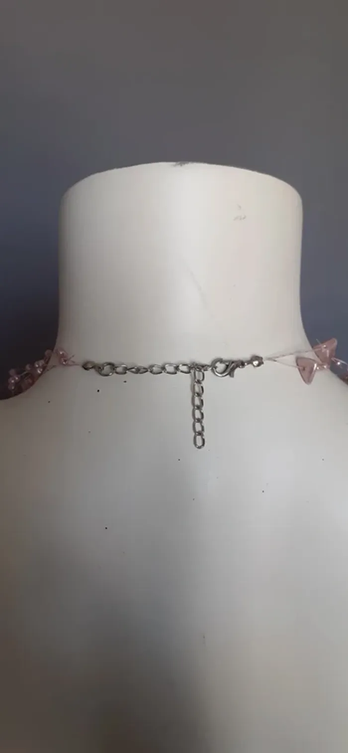 Joli collier mauve - photo numéro 5