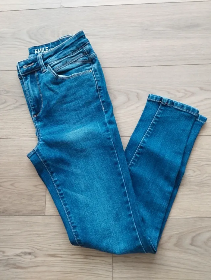 Jean bleu skinny Emile Promod 36 - photo numéro 5