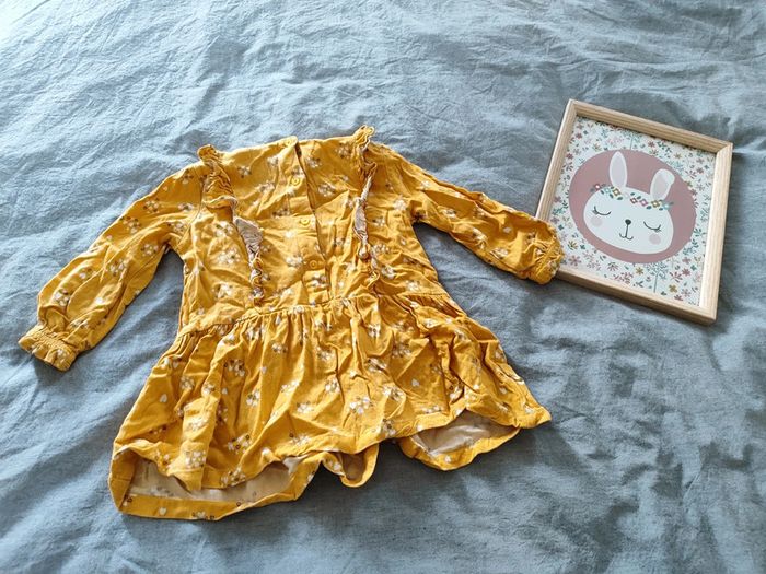 Robe moutarde 24 mois GEMO - photo numéro 4
