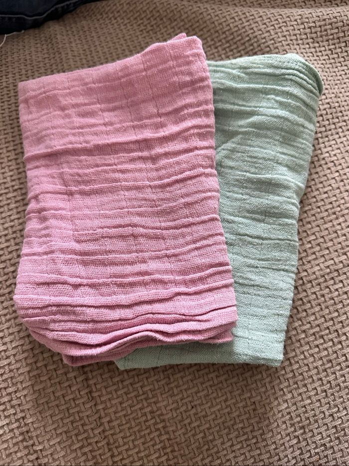 Lot 2 langes coton
