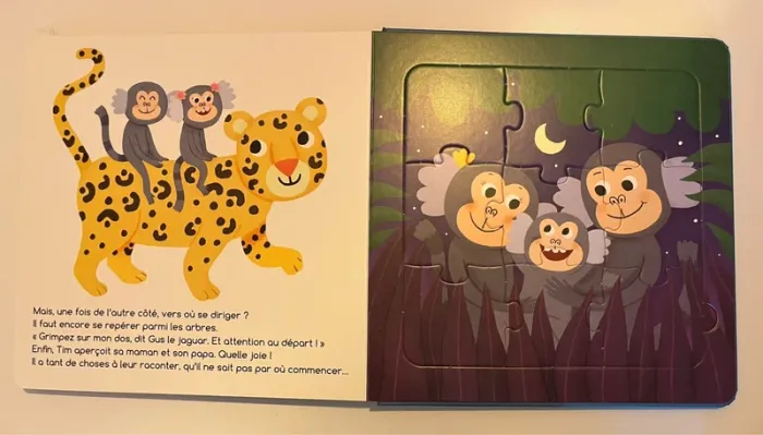 Livre Puzzle Tim Ouistiti - photo numéro 3