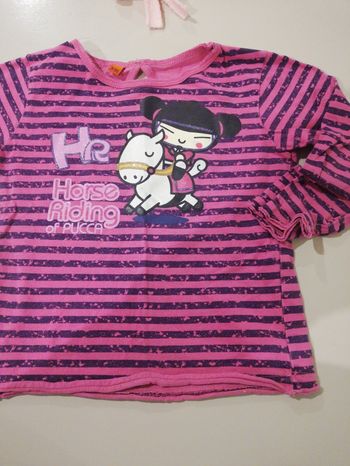 Tee shirt manche longue fille 3 ans