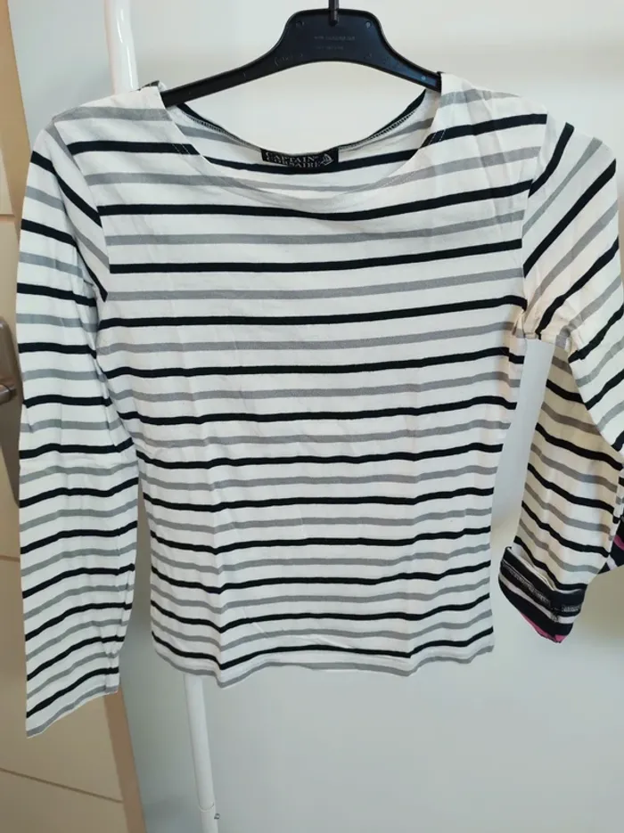 Lot de 2 t-shirt captain corsaire T38 - photo numéro 2