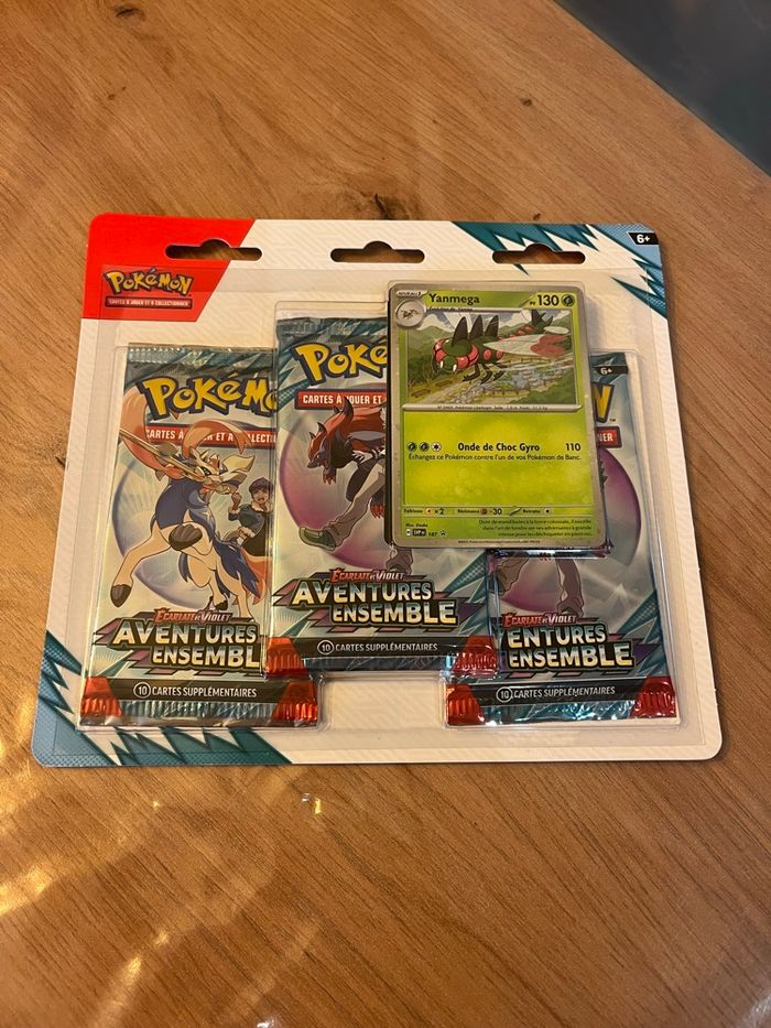 Tripack Pokémon Aventures Ensemble