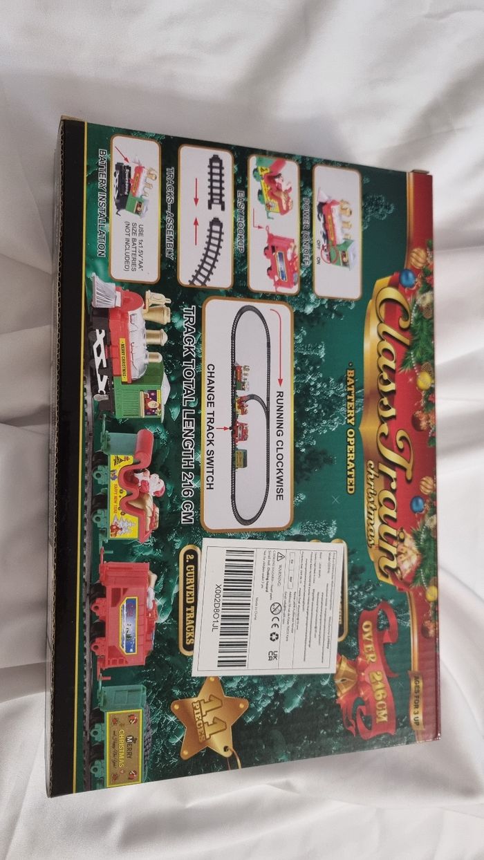 Train Électrique Classique Noël (11 Pièces) - photo numéro 3