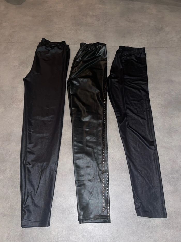 Lot de 3 leggings noir - photo numéro 2