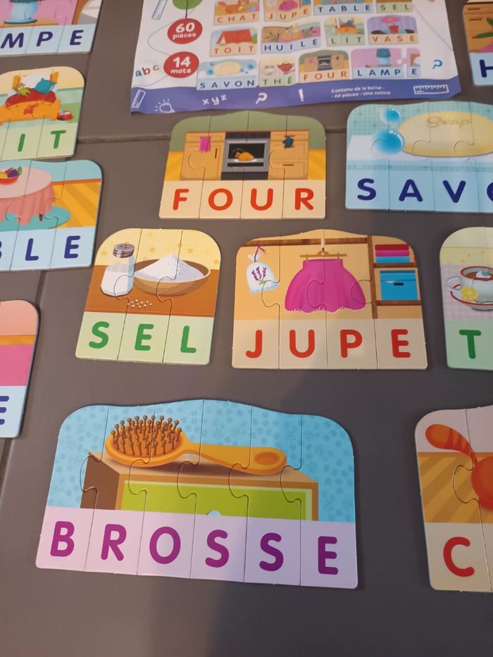 Puzzle mes premiers mots - photo numéro 4