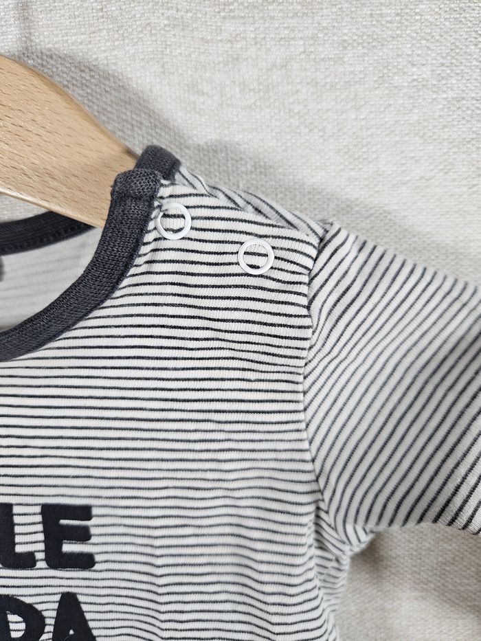 T-shirt longue longue zeeman 3 mois - photo numéro 3