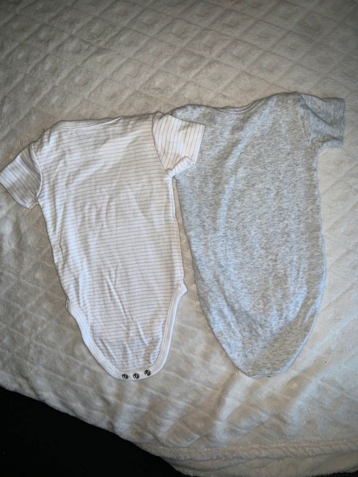 Lot de 2 body manche courte - photo numéro 2