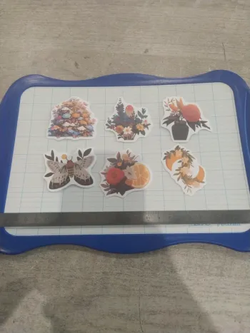 Lot de stickers nature