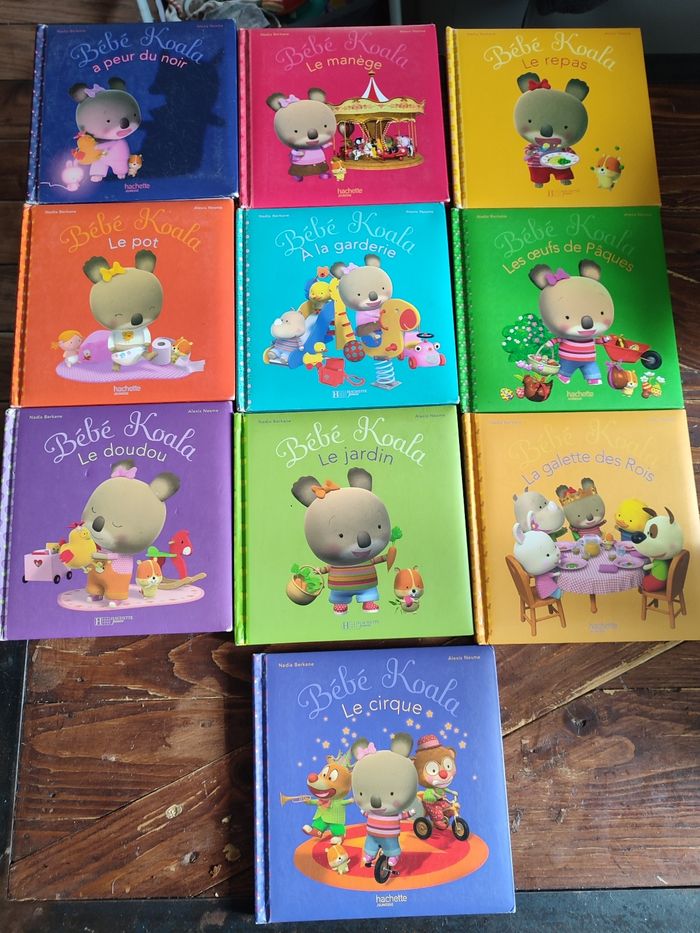 Lot livre baby koala