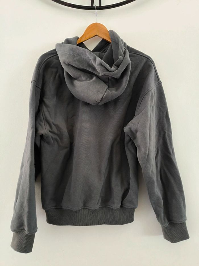 Sweat à capuche gris foncé  House of CB Taille S - photo numéro 3