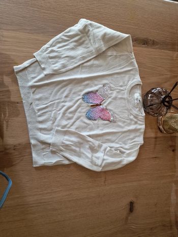 Pull à sequins réversible 6 ans