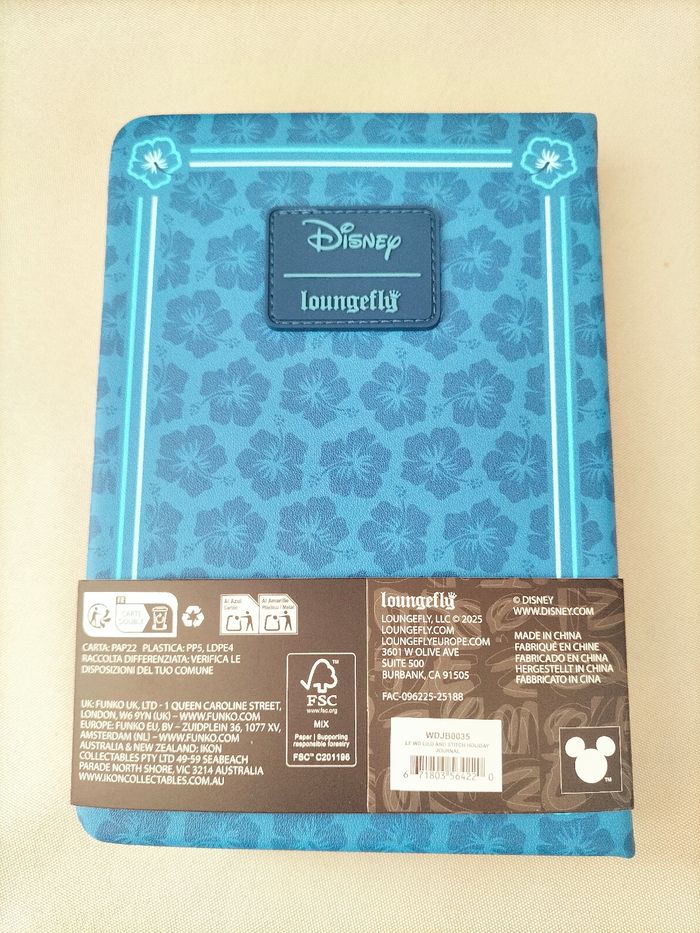 💙 Carnet Stitch - Loungefly - Disney - Neuf 💙 - photo numéro 3