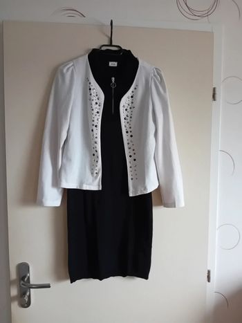 Robe noire #Pimkie et sa veste strass Taille S